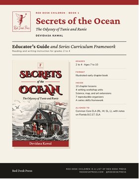 First page of the Educator’s Guide for Secrets of the Ocean